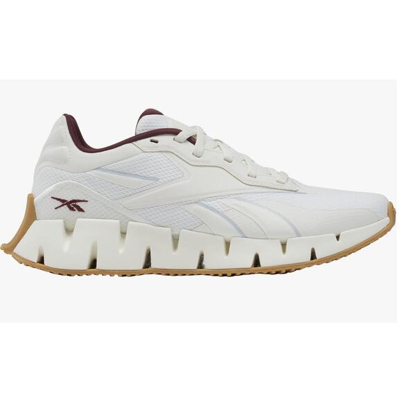 Reebok Women's Zig Dynamica 4 Shoes, Chalk/Feel Good Blue/Stucco, 10 - Picture 1 of 10